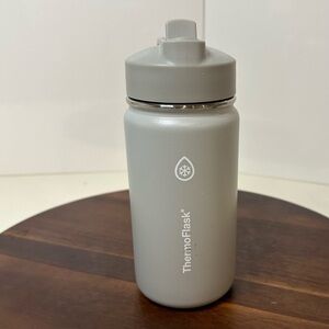 ThermoFlask Double Wall Vacuum Insulated Stainless Water Bottle, 14 oz